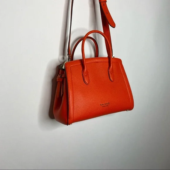 Kate Spade Knott Medium Satchel in Tamarillo - Picture 6 of 16